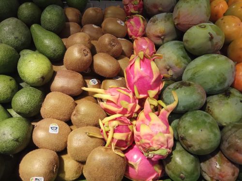 fruit market dragon fruit