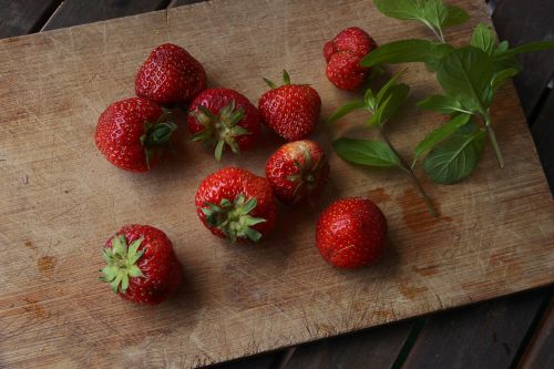 fruit strawberry food