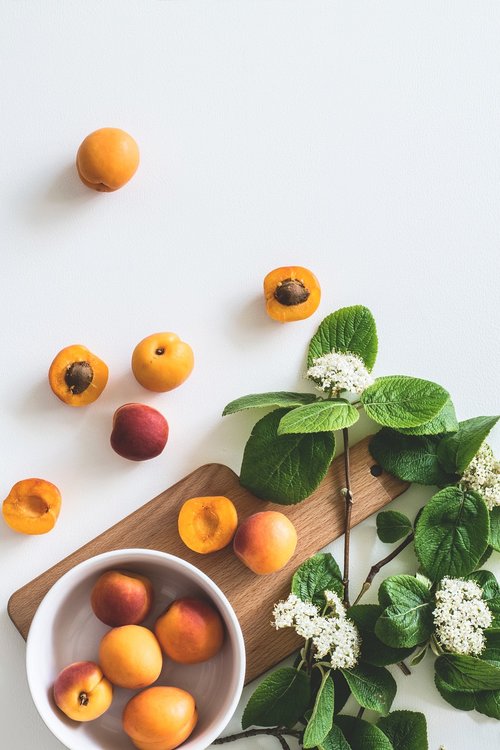 fruit  food  apricot