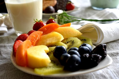 fruit  breakfast  fruit salad