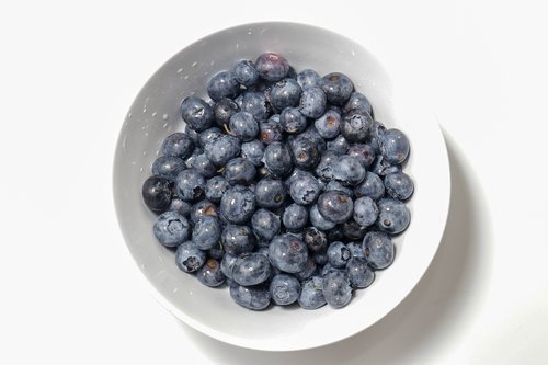 fruit  cherries  blueberries