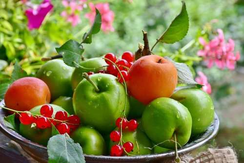 fruit  apple  apricots