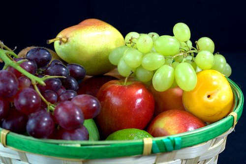 fruit  healthy  fresh