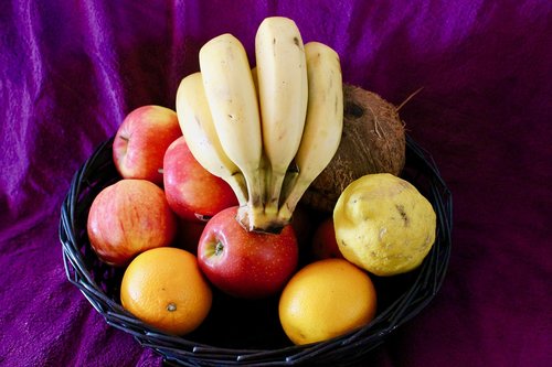 fruit  recycle bin  banana