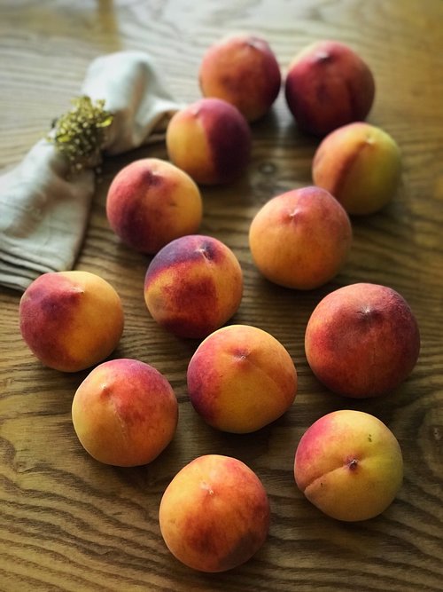 fruit  peaches  food