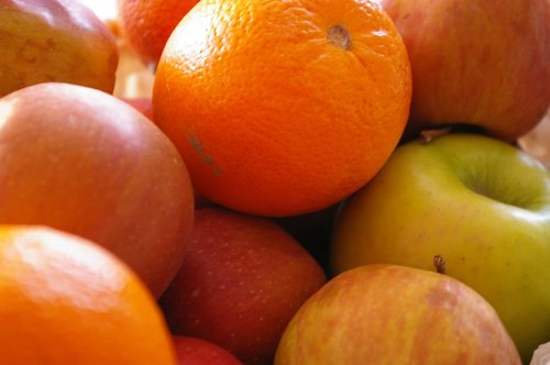 fruit  apples  oranges