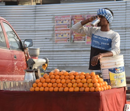 fruit  vendor  juice