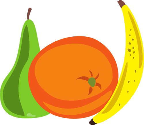 fruit  banana  pear
