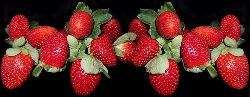 fruit  strawberries  fresh