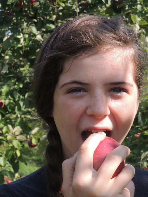 fruit nature girl