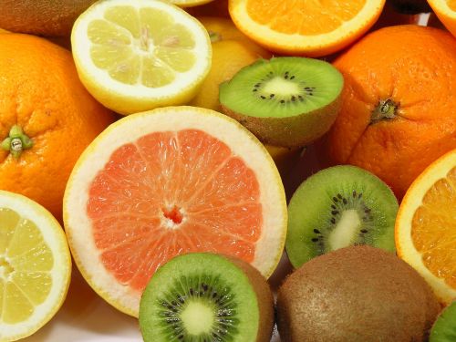 fruit oranges lemon