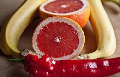 fruit grapefruit paprika