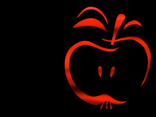 fruit apple red