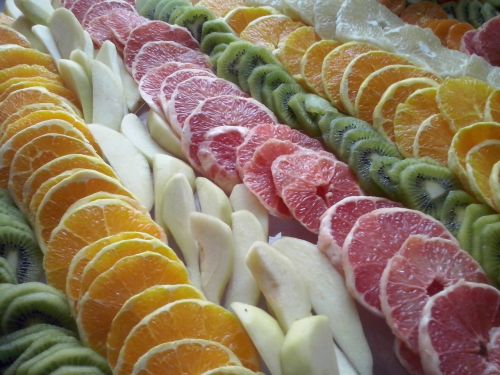 fruit slices appetizer