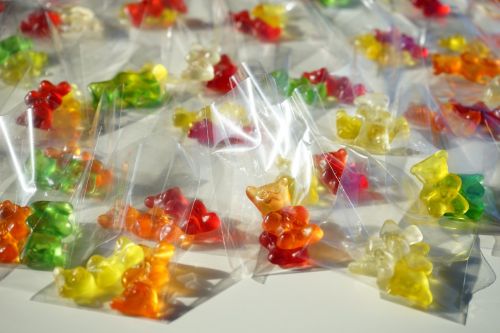 fruit gums bags gummi bears