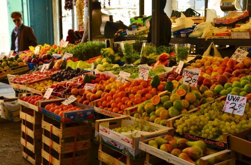 fruit market italy venice