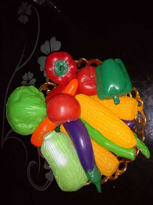 fruits plastic toy