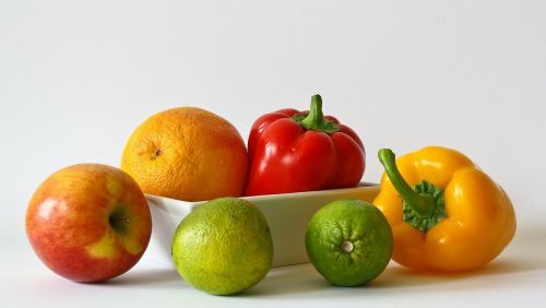 fruits vitamins orange