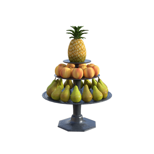 fruits  pineapple  peaches