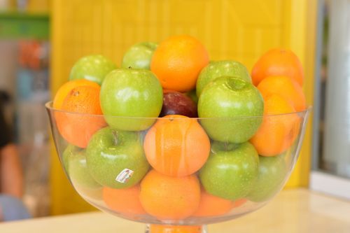 frutes apples oranges