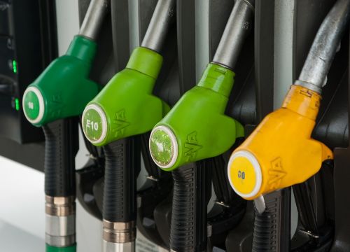 fuels pump gas station