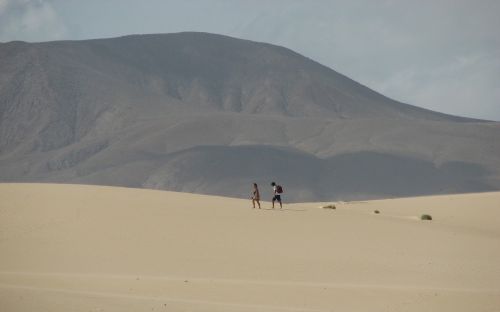 fuerteventura desert landscape