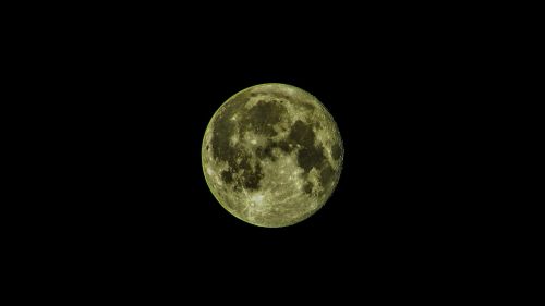 full moon satellite moon