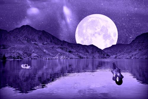 full moon star lake