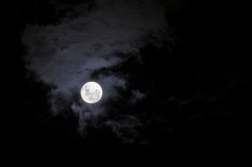 full moon sky night