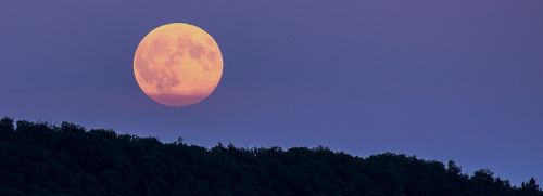 full moon super moon moonrise