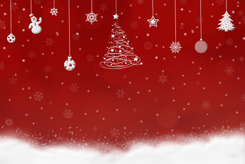 funds christmas snow background