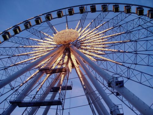 funfair big wheel fair