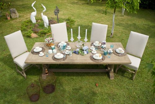 furniture table grass