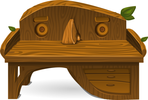 furniture wooden seating