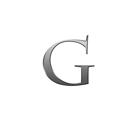 g letter metal