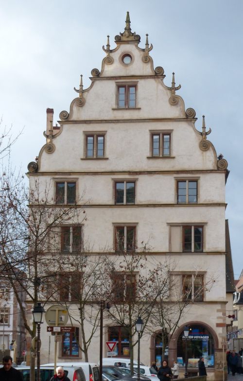 gable facade old town