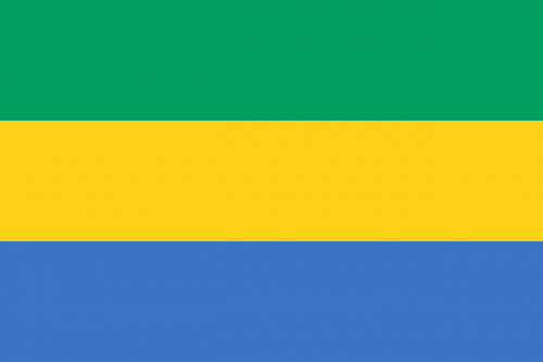 gabon flag national flag