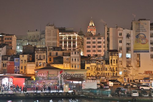 galata  galata tower  istanbul