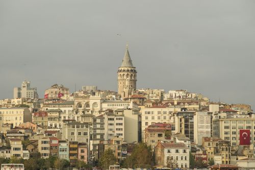 galata tower city istanbul