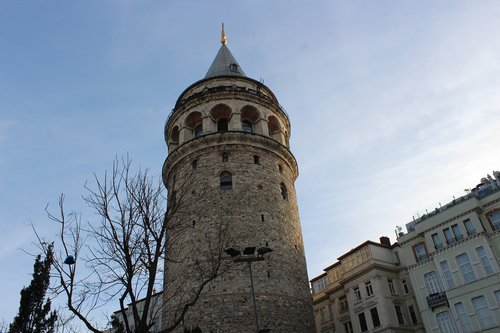 galata tower  galata  istanbul