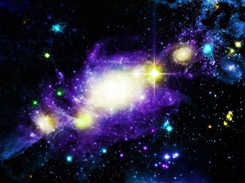 galaxy deep space space