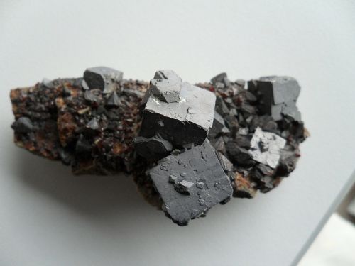 galena mineral crystals