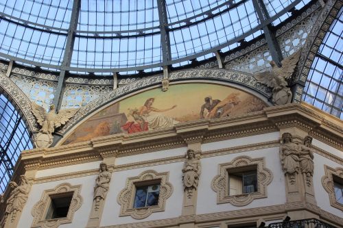 gallery milan frescoes