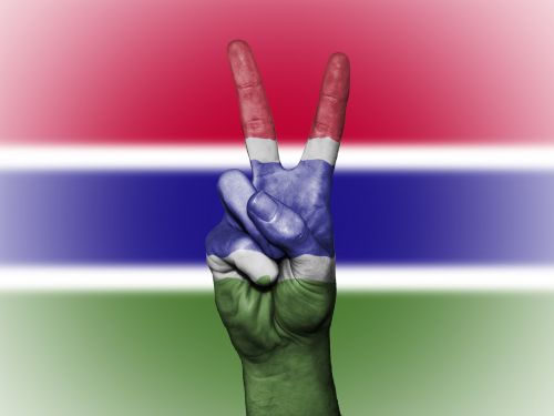 gambia peace hand