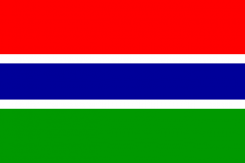 gambia flag national