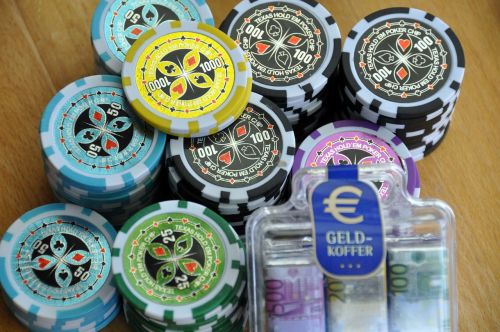 gambling chips money