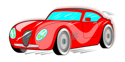 game red speed car