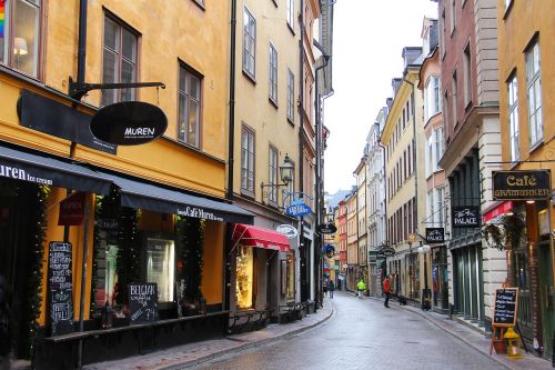 gamla stan old town city