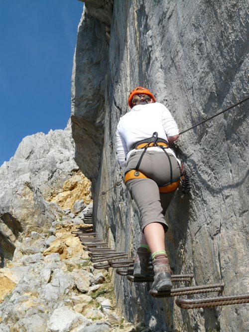 gamsängersteig climbing ellmauer halt