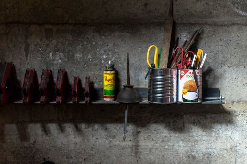 garage workshop tools